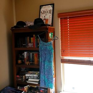 Blue-Green Tye-Dye Indomario Beachcomber Dress